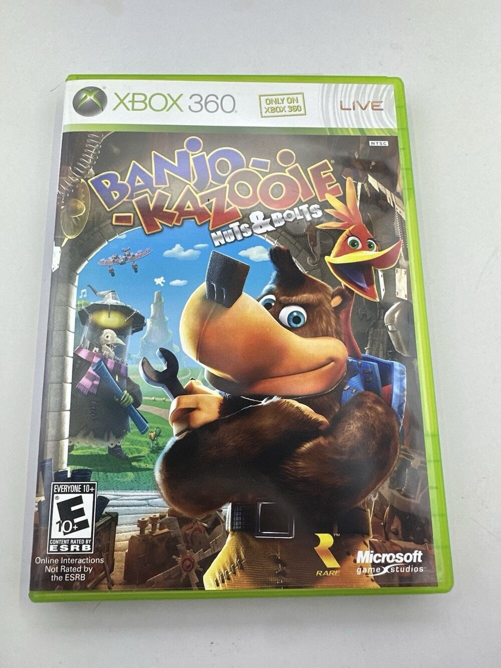 Banjo-Kazooie Nuts and Bolts - Microsoft Xbox 360 Banjo Kazooie complete tested